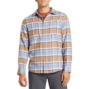 NWT Alpine Design Men's Brushed Flannel Long Sleeve Shirt Mount Evans Outdoors L